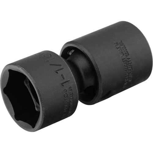 Universal Socket, Impact, 1-1/16", 1/2" Drive, 6 Points Mukwa Safety Services