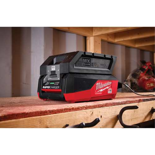 MX FUEL Rapid Charger, 120 V, Lithium-Ion/NiCd/Ni-MH Mukwa Safety Services