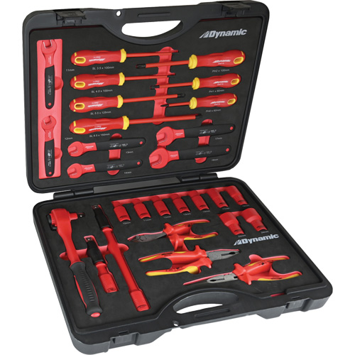 Jeu d'outils isol&eacute;s, 1000 V, 28 M Mukwa Safety Services
