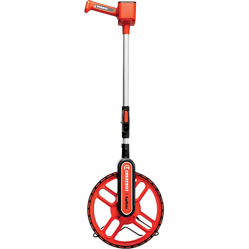 Measuring Wheel, 12"/30 cm, 9999' Range, Inches/Feet Mukwa Safety Services