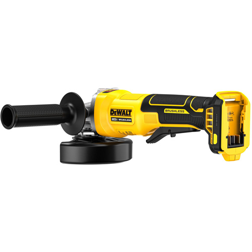 Meuleuse sans fil, sans balai &agrave; interrupteur &agrave; palette (outil seulement), Roue de 4-1/2", 20 V Mukwa Safety Services