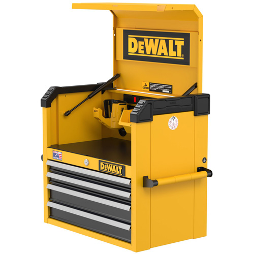 Coffre &agrave; outils robuste, 26" la, 4 tiroirs, Jaune Mukwa Safety Services