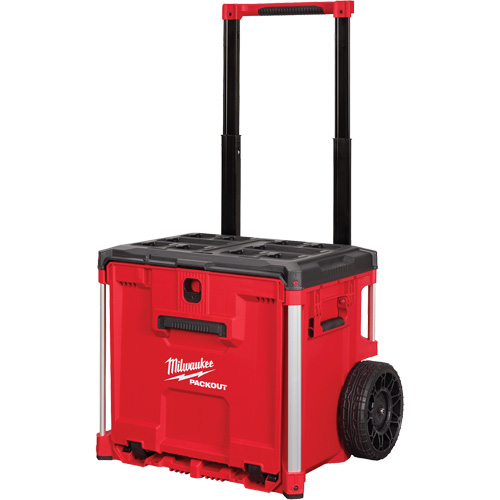 PACKOUT Rolling Drawer Tool Box, 19" x 24" x 20", Black/Red Mukwa Safety Services