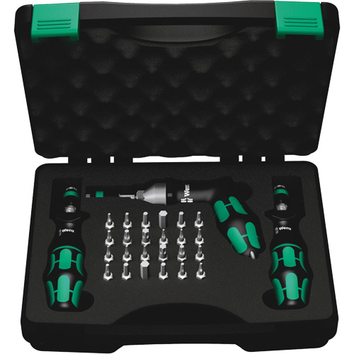 7440/41/42 Kraftform Torque Screwdriver Set, 0.3 - 6.0 Nm Torque Range, 6" Length Mukwa Safety Services