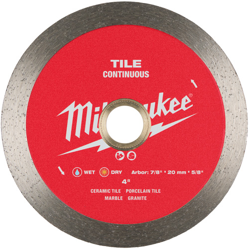 Lame diamant&eacute;e continue pour tuiles Mukwa Safety Services