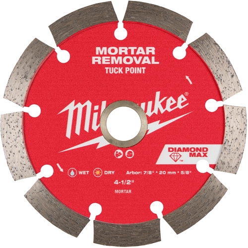 DIAMOND MAX Tuck Point Diamond Blade Mukwa Safety Services