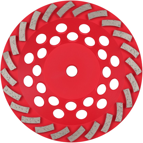Meule boisseau diamant&eacute;e &agrave; 24 segments Turbo DIAMOND MAX Mukwa Safety Services