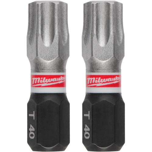 SHOCKWAVE Impact Duty Insert Bits, Torx, T-40 Mukwa Safety Services