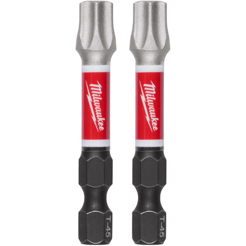 SHOCKWAVE Impact Duty Insert Bits, Torx, T-45 Mukwa Safety Services