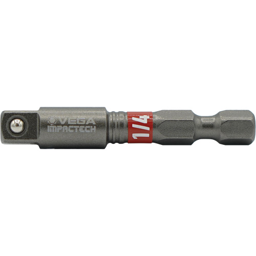 Adaptateur de douille &agrave; chocs Impactech, 1/4" Prise, Dimension m&acirc;le 1/4", 2" lo Mukwa Safety Services