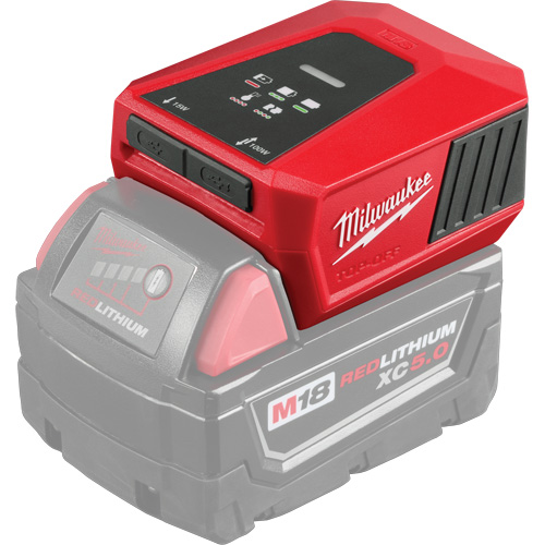 Chargeur et source d'alimentation M18 TOP-OFF, 18 V, Lithium-ion Mukwa Safety Services