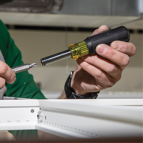 11-in-1 Magnetic Screwdriver / Nut Driver, Cushion Grip Handle Mukwa Safety Services