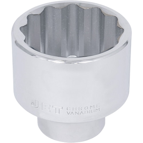 Douille chrom&eacute;e, 50 mm, Prise 1", 12 pans Mukwa Safety Services