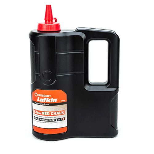 2.5 lbs. Red Chalk Refill Mukwa Safety Services