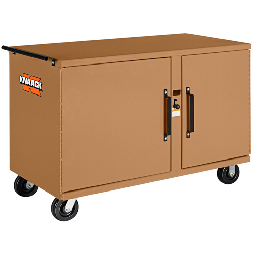 Model 58 heavy-Duty Rolling Workbench with Padlock, 54-1/4" W x 37-3/10" H x 26" D Mukwa Safety Services