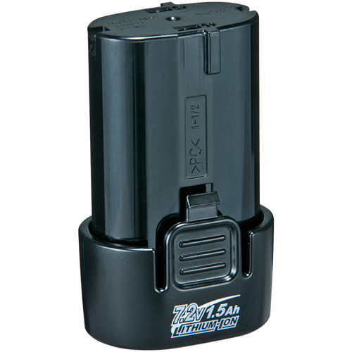 Battery, Lithium-Ion, 7.2 V, 1.5 Ah Mukwa Safety Services