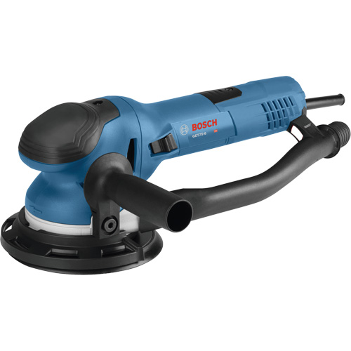 Dual-Mode Random Orbit Sander, 6" Sand Paper, 7.5 A, 120 V Mukwa Safety Services