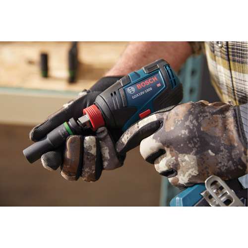 Ensemble visseuse/cl&eacute; &agrave; chocs 2-en-1 pour embouts et douilles, 1/2", 1800 lb-po Couple max., 18 V, Lithium-ion Mukwa Safety Services
