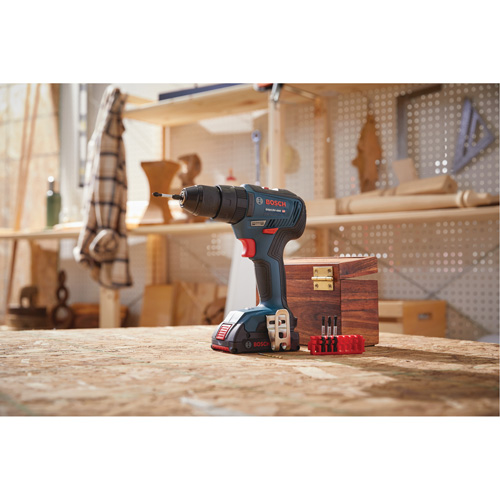 Trousse de perceuse-visseuse &agrave; percussion sans balais EC, 1/2", Mandrin 1/2", 18 V Mukwa Safety Services
