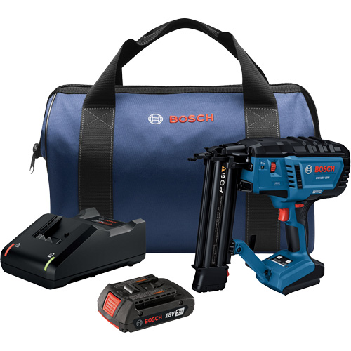 Brushless 18-Gauge Brad Nailer Kit with Standard Power Battery, 18 V, Lithium-Ion Mukwa Safety Services