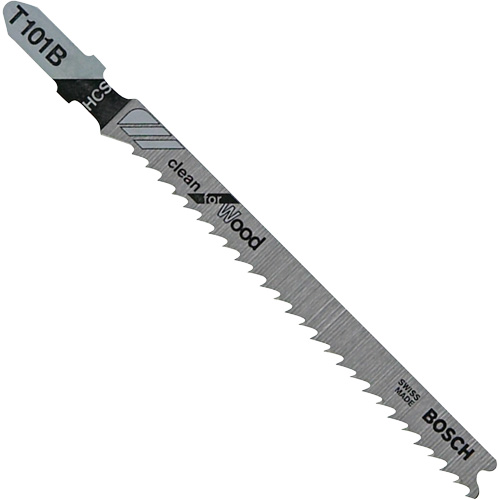 Jigsaw Blade, Carbon Steel, T-Shank, 4" L, 10 TPI Mukwa Safety Services