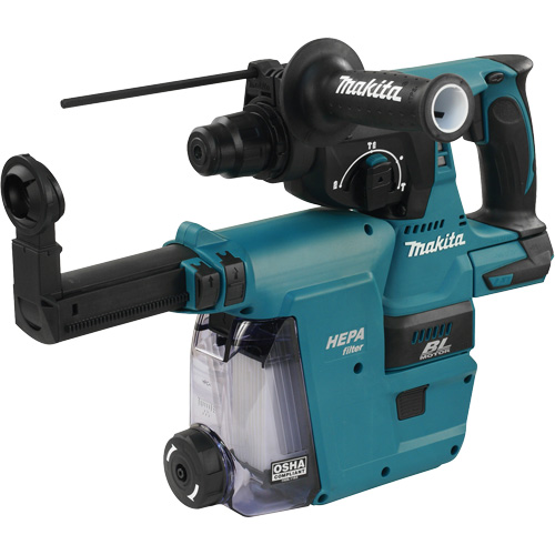 Marteau perforateur rotatif sans balais SDS-PLUS LXT avec DX06 (outil seul), 15/16", 0-4700 Coups/min, 0-950 Tr/min, 1,8 lb-pi Mukwa Safety Services