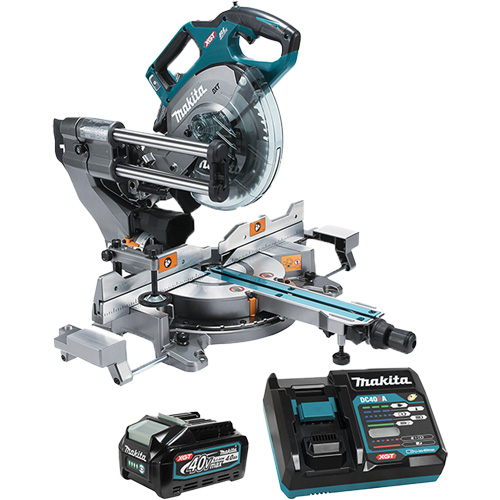 XGT Brushless Dual Compound Mitre Saw with AWS Mukwa Safety Services