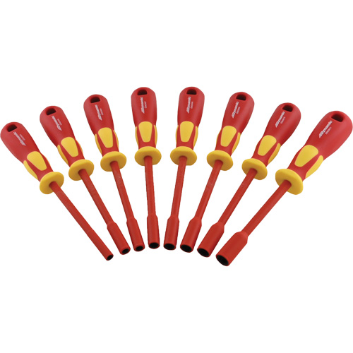 Jeu de tourne-&eacute;crous isol&eacute;s m&eacute;triques, 1000 V, 8 M Mukwa Safety Services