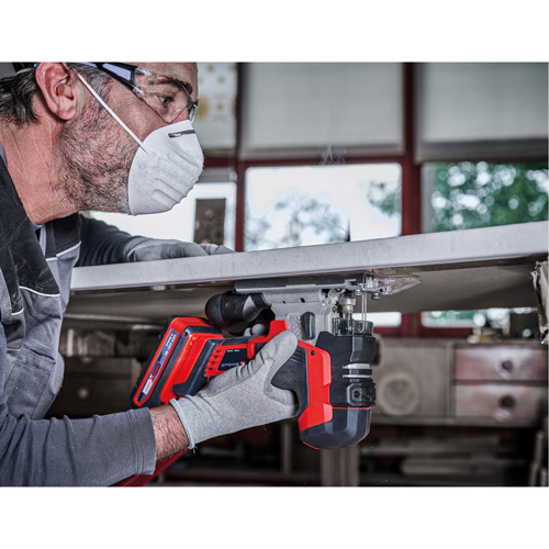 Scie sauteuse professionnelle &agrave; vitesse variable avec poign&eacute;e champignon sans fil (outil seulement), 18 V, Lithium-ion, 0-3500 coups/min, 1-1/32" Longueur de la course Mukwa Safety Services