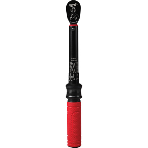 Cl&eacute; dynamom&eacute;trique, &agrave; cliquer, Entraînement 1/4" carr&eacute;, 4,5 - 22,6 Nm/40 - 200 lb-po Mukwa Safety Services