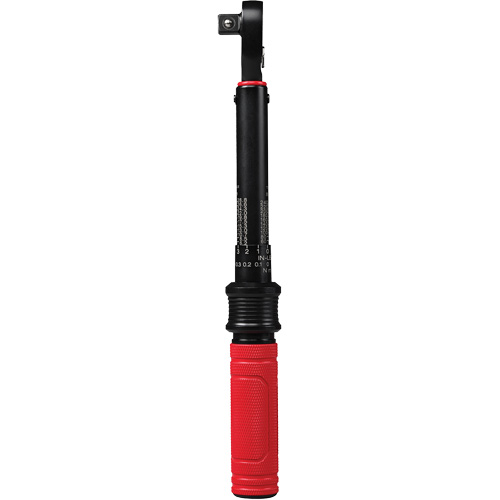 Cl&eacute; dynamom&eacute;trique, &agrave; cliquer, Entraînement 3/8" carr&eacute;, 5,6 - 28,2 Nm/50 - 250 lb-po Mukwa Safety Services