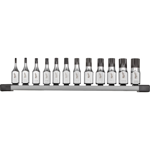 Bit Socket Set with FOUR FLAT sides, Triple Square, 3/8" Drive, 12 Pcs Mukwa Safety Services
