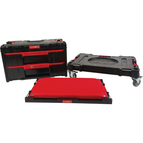 3-Piece Arx&reg; Dolly with Swivel Casters Set, 23-1/10" x 15" x 13-2/5", Black Mukwa Safety Services