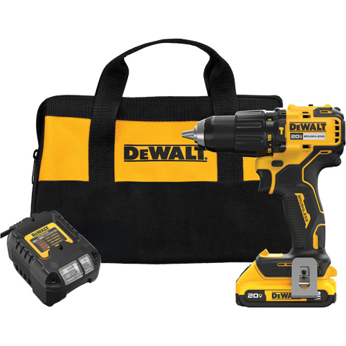 Ensemble de perceuse &agrave; chocs sans fil et sans balai MAX*, Lithium-ion, 20 V, Mandrin 1/2" Mukwa Safety Services