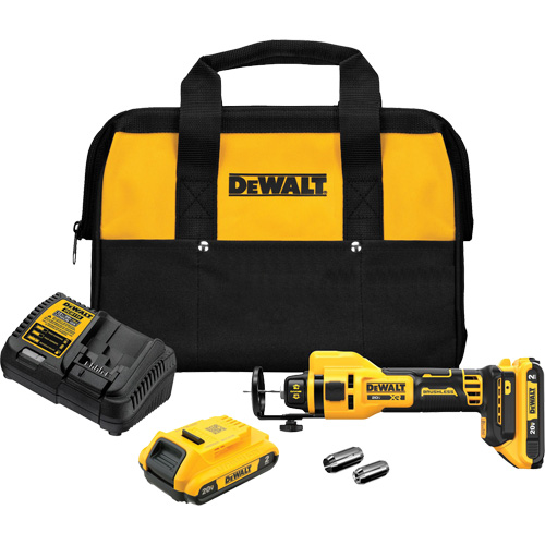 MAX* XR&reg; Brushless Drywall Cut-Out Tool Kit (2.0Ah) Mukwa Safety Services