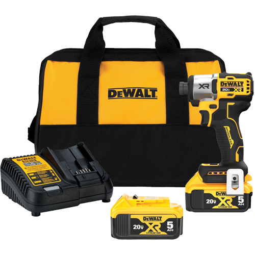 MAX* XR&reg; 3-Speed Impact Driver Kit, 1/4", 1825 in-lbs Max. Torque, 20 V, Lithium-Ion Mukwa Safety Services