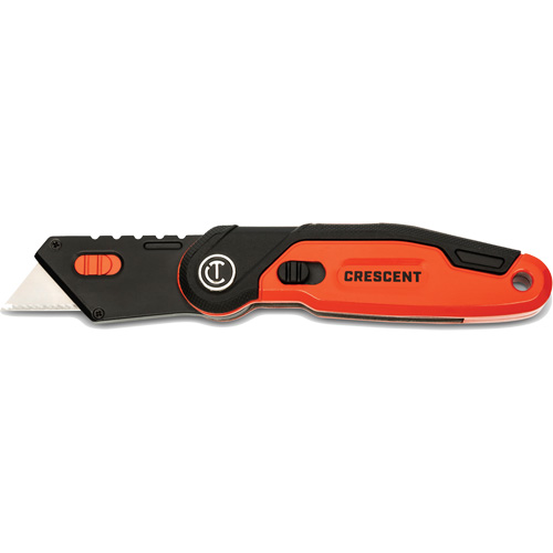 Couteau utilitaire pliant, 1" lame, lame en Acier, poign&eacute;e en Aluminium Mukwa Safety Services