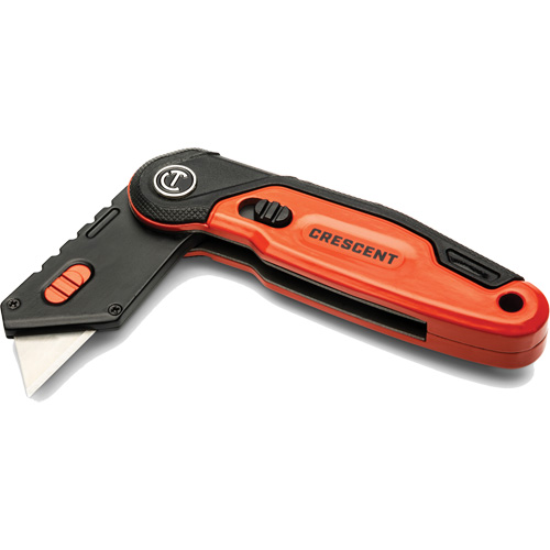 Couteau utilitaire pliant, 1" lame, lame en Acier, poign&eacute;e en Aluminium Mukwa Safety Services