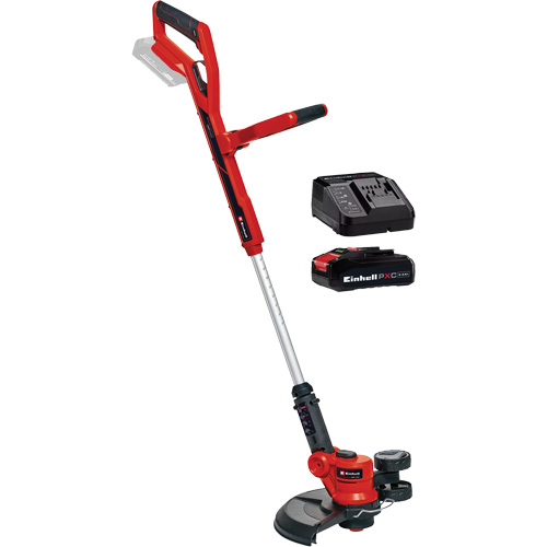 Coupe-bordure t&eacute;lescopique sans fil avec batterie 2,5 Ah et ensemble de d&eacute;part de chargeur, 12", &agrave; pile, 18 V Mukwa Safety Services