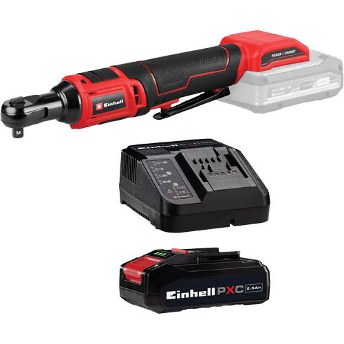 Cordless Ratchet with 2.5Ah PXC Battery & Charger Starter Kit Mukwa Safety Services
