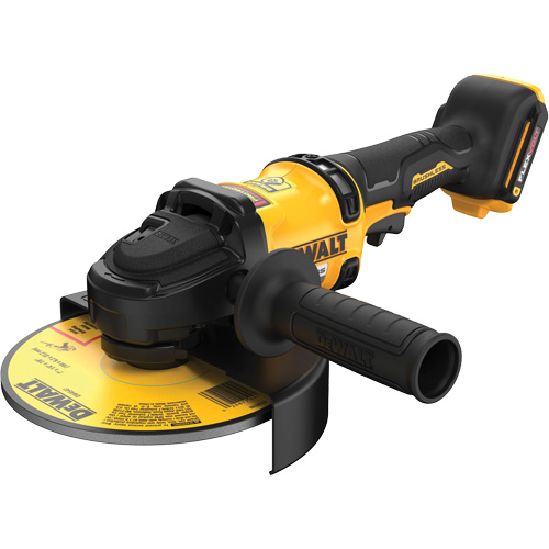 Meuleuse sans fil et sans balai avec KICKBACK BRAKE (outil seulement), Roue de 7", 60 V Mukwa Safety Services