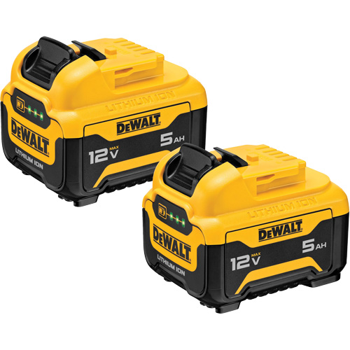 Bloc-piles Max*, Lithium-ion, 12 V, 5 Ah Mukwa Safety Services