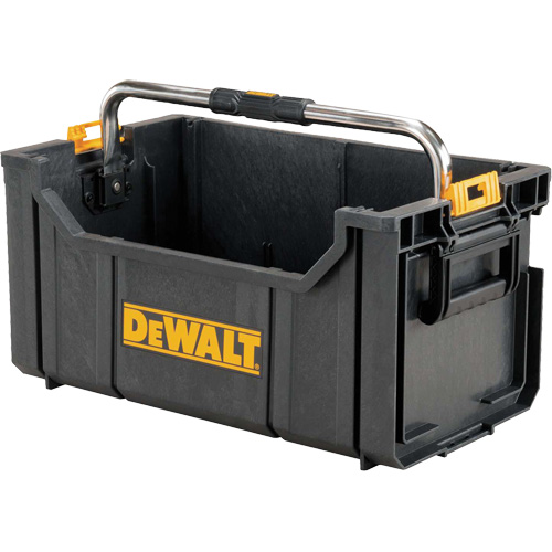 Contenant ToughSystem avec poign&eacute;e de transport, 12-1/2" la x 21-9/10" p x 21-9/10" h, Noir Mukwa Safety Services
