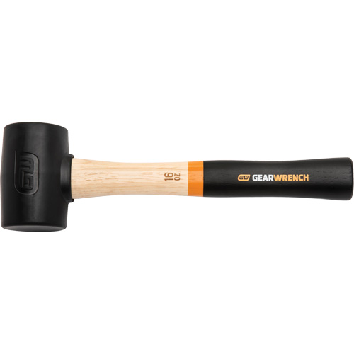 Maillet en caoutchouc, 16 oz, Prise en Bois, 13" lo Mukwa Safety Services