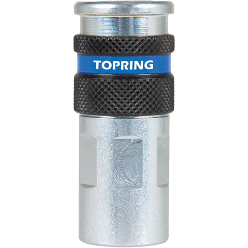 QUIKSILVER 2 Industrial Quick Coupler, Zinc-Plated Steel, 1/4", Female NPT, 362 PSI Mukwa Safety Services