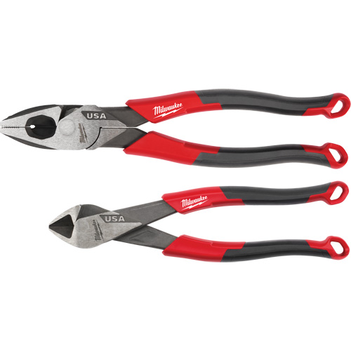 Comfort Grip Cutting Pliers Set, 2 Pieces Mukwa Safety Services