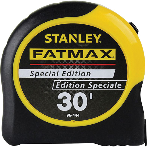 Ruban &agrave; mesurer FATMAX Special Edition, 1-1/4" x 30', Marques de goujon Imp&eacute;rial Mukwa Safety Services