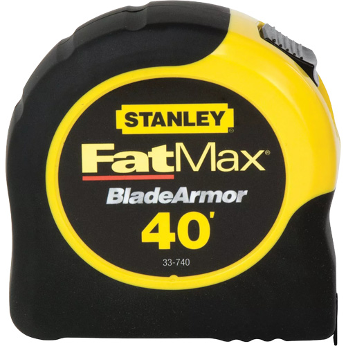 Ruban &agrave; mesurer FatMax Classic avec saillie de 11', 1-1/4" x 40', Marques de goujon Imp&eacute;rial Mukwa Safety Services