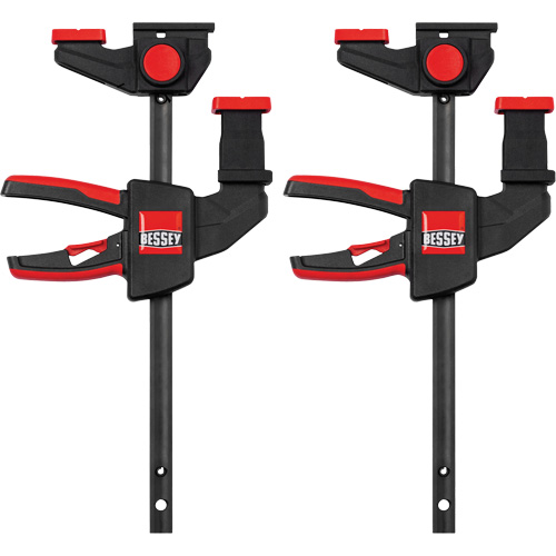 2-Piece One-Handed Table Clamps, 6" (152.4 mm) Mukwa Safety Services