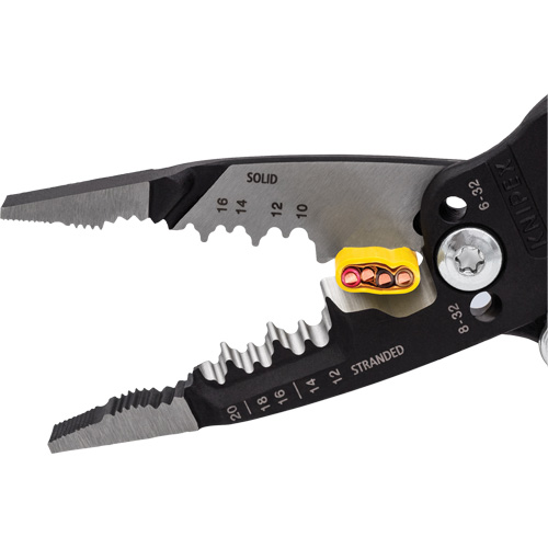 Pince &agrave; d&eacute;nuder forg&eacute;e, 8" lo, 10 - 20 AWG Mukwa Safety Services